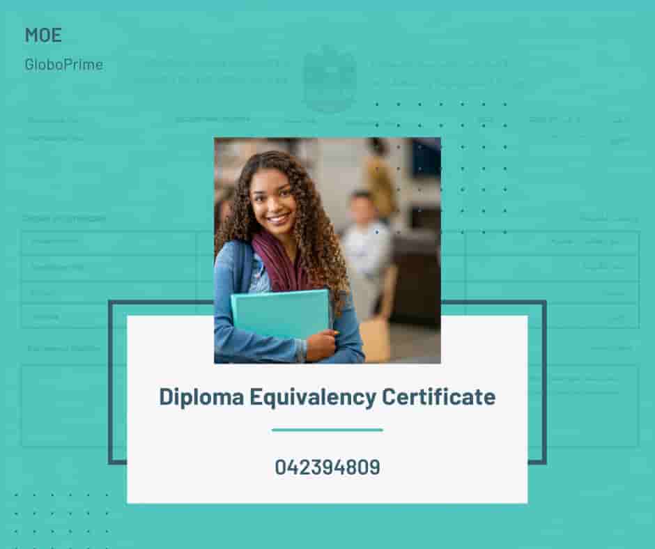Diploma Equivalency Certificate