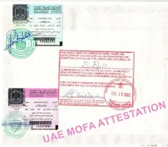 uae mofa attestation